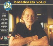 Scan of "KGSR broadcasts vol. 8" CD cover